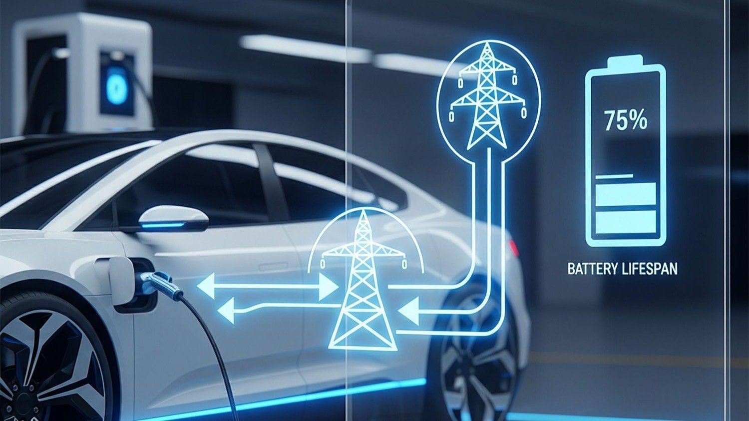 Carga bidireccional V2G de un coche eléctrico