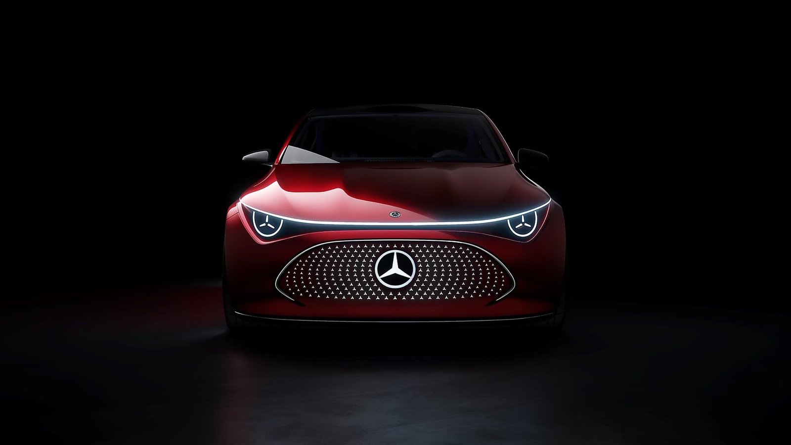 Mercedes CLA eléctrico, vista exterior