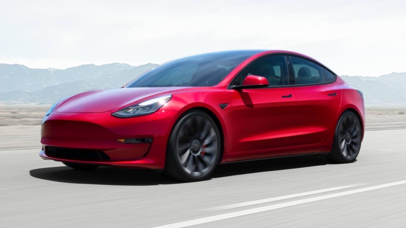 Gama de modelos de Tesla alineados