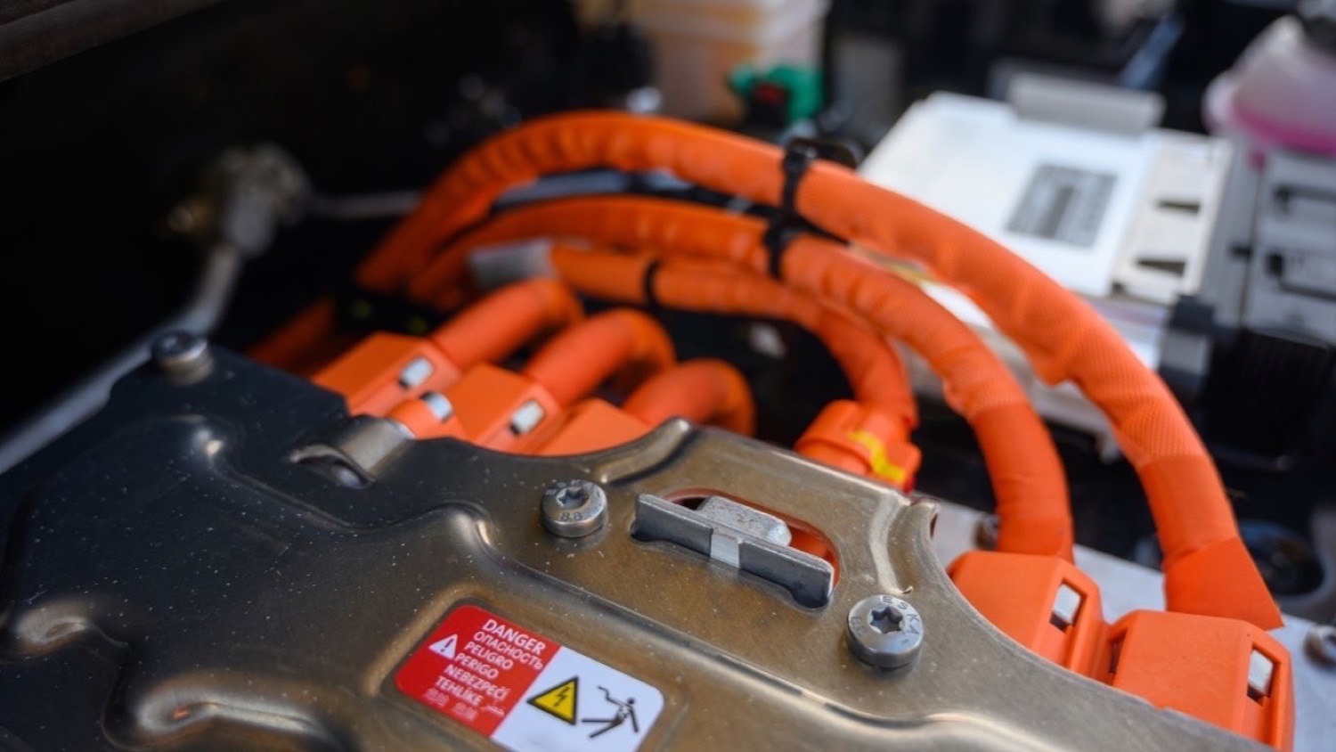 Motor eléctrico de un coche