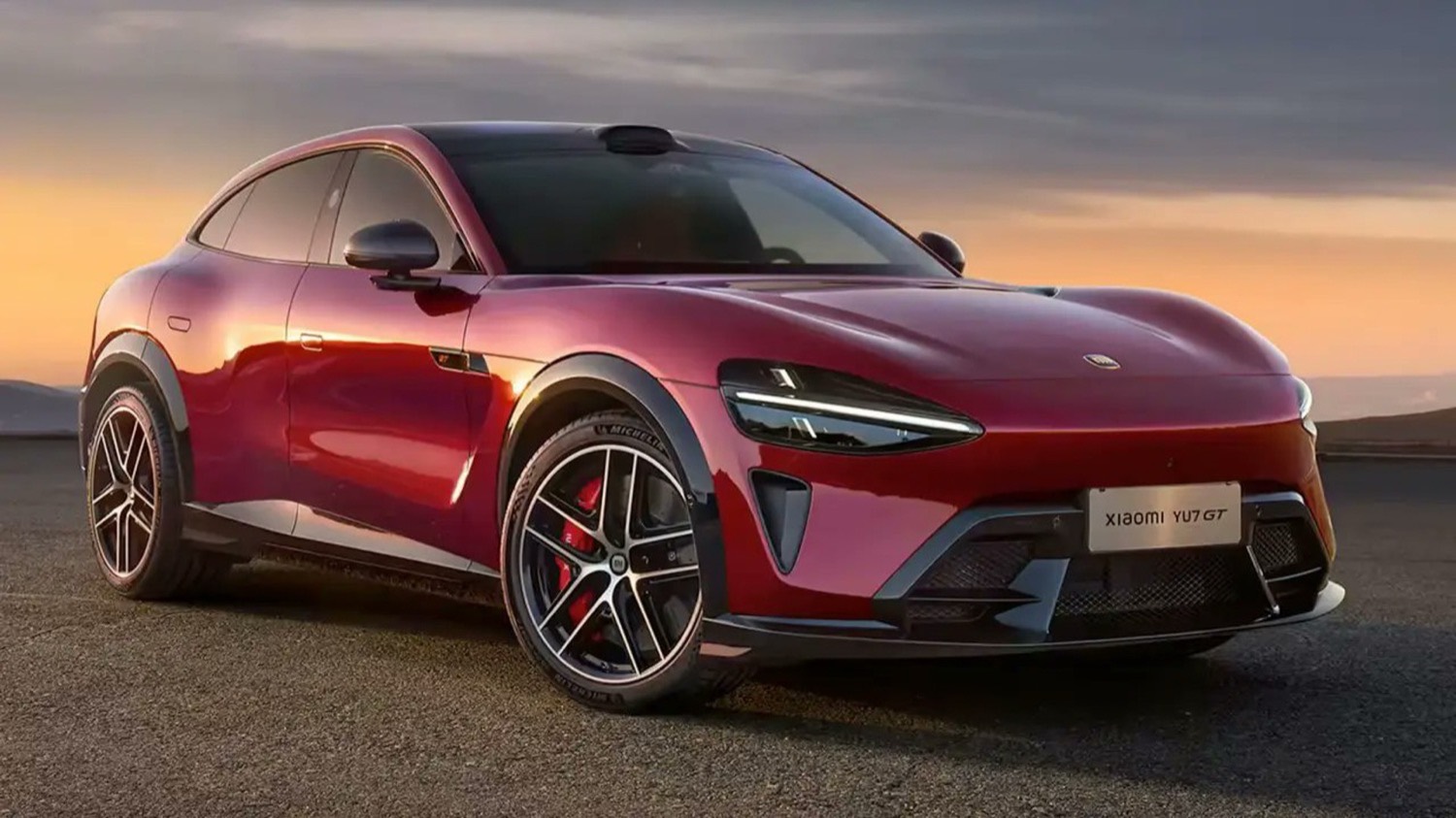 Xiaomi YU7, SUV eléctrico, vista exterior
