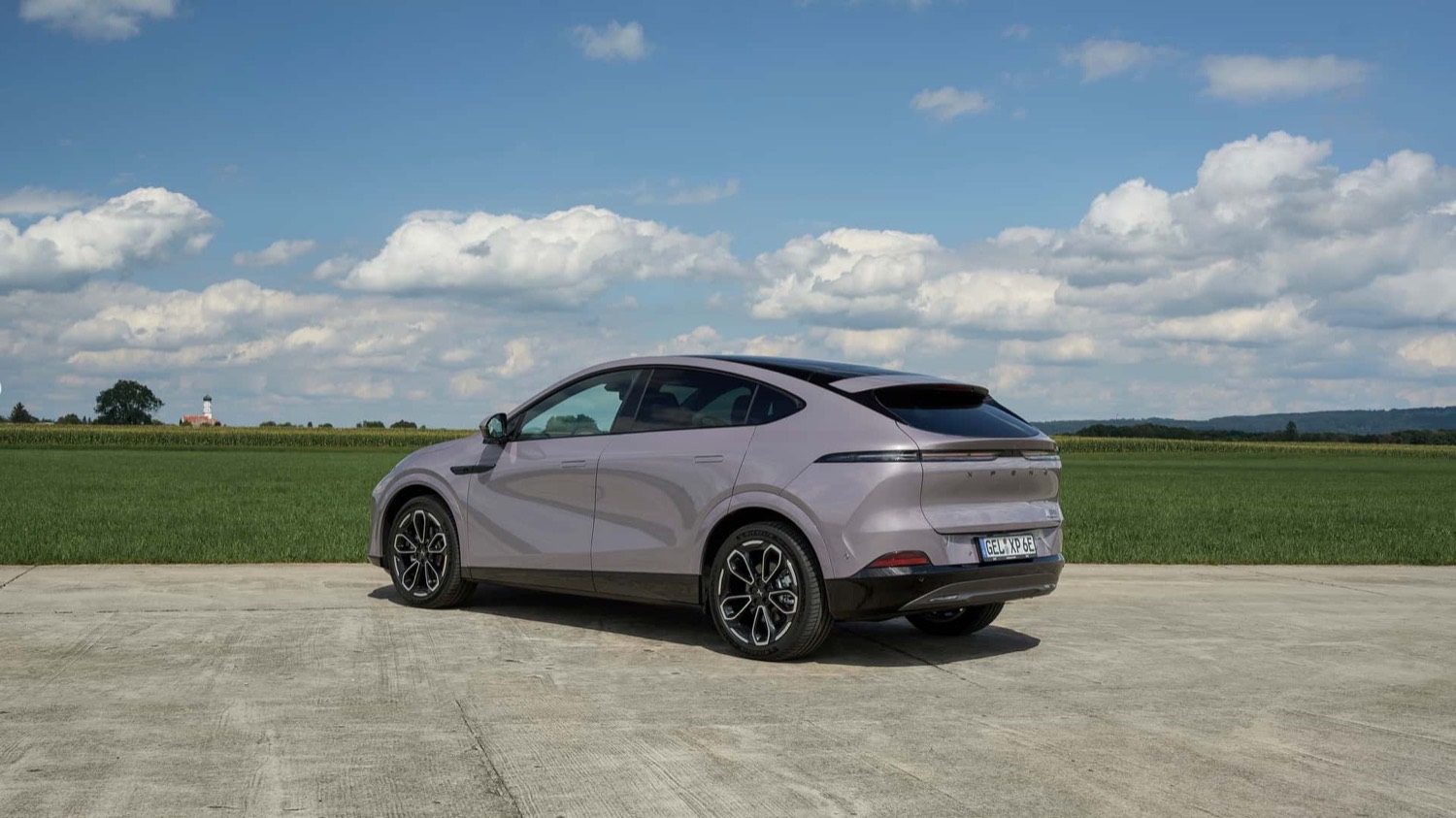 Xpeng G6 2026, SUV fastback eléctrico, vista exterior